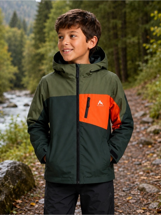 McKinley Other - Green and Orange Raincoat with Water-Resistant Material